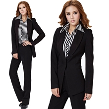 正装OL职业装职业套装淑女职业女装套装时尚制服美容师工作服套裤