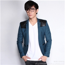 厂家直销男装批发化纤西装面料西服小西装男装特价5866