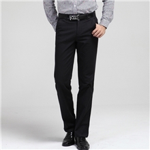 海澜之家休闲裤厚款正品免烫时尚韩版男裤秋冬直筒男士长裤子