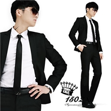 厂家直销男士新郎礼服西服套装韩版修身男西装休闲西服学生装
