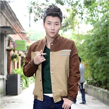 男士秋冬夹克男装春秋外套韩版休闲修身男式水洗夹克衫潮批发