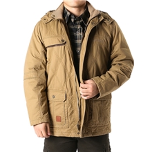 2013冬季新款战地吉普专柜正品休闲棉衣可脱卸内胆加绒大码外套