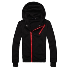 2013秋冬装新款衣服韩版修身男士个性百搭卫衣男装连帽开衫外套