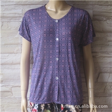 MG大甩卖中老年服装夏装短袖针织衫凉爽妈妈衬短袖中老年夏装女