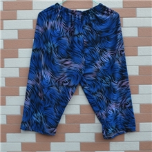 特价中老年夏装九分裤子中老年女装妈妈裤冰丝裤中老年裤