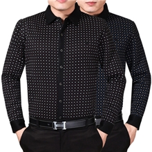 供应正品男式柒牌加绒保暖衬衣桑蚕棉休闲长袖衬衫批发一件代发