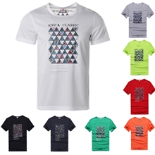 运动t恤男短袖男t衫圆领男装男士短袖t恤批发韩版男T恤薄款