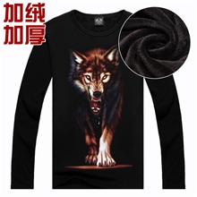 金属帝国秋冬男式3D卫衣外套外贸款加绒加厚男士卫衣男装