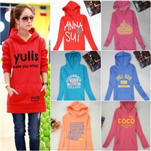 韩国爆款推荐超低价热卖女式卫衣秋冬新款女士外套卫衣绒衫批发