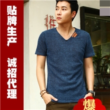 T恤男2014短袖新品招各省一级批发商天猫商城淘宝冠店加盟