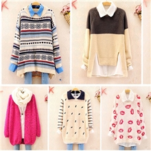 日韩外贸库存尾单地摊精品杂款女装毛衣大朗厂家直销针织衫批发