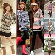 2013秋冬季新品保暖羊绒打底衫女式长袖加绒T恤新款全身花布批发