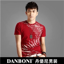 夏季男短袖t恤批发爆款男装t恤韩版男装短袖一件代销男装批发