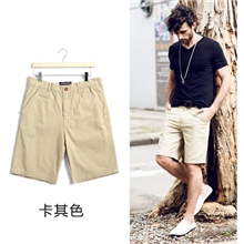厂家批发702夏季男装潮五分裤透气百搭休闲裤舒适全棉男短裤