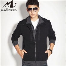 男装批发MR619开衫卫衣外套男运动中国外套纯色开衫卫衣