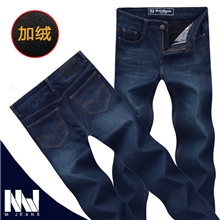 批发男装美邦男式牛仔裤韩版直筒男士加绒加厚牛仔裤代理JY158