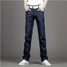 2013年新款男装韩版牛仔修身牛仔裤男式品牌直筒牛仔裤森马同款