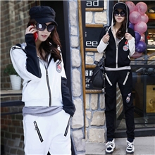 秋冬卫衣韩版套装运动套装春秋女款（大708）