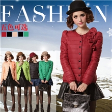 冬装新款女装韩版修身短款羽绒棉服外套女加厚棉衣女