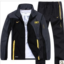 春秋情侣运动套装男运动服装外套休闲两件套运动服1601