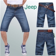 2013韩版直筒中裤男男装五分牛仔裤现货批发