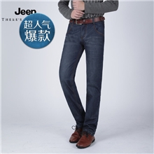 一件代发2013新款商务牛仔裤男直筒修身牛仔裤秋冬款男士牛仔裤