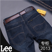 2013秋季新款男士lee牛仔裤男生产厂家免费代理一件代发1812