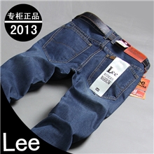 2013秋季新款lee牛仔裤男士李牌牛仔长裤批发零售一件代发6169