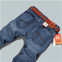 网店免费代理商免费代理一件代发货男牛仔裤洗水浅色LEE795