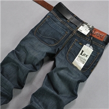 淘宝热卖lee/李牌男士牛仔裤男牛仔长裤商务休闲招代理L6108