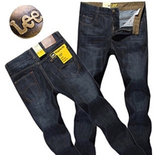 【淘宝爆款】外贸原单韩版男式牛仔裤lee直筒男士男裤子批发8004