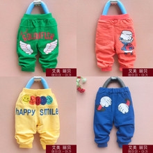 全棉小童童长裤春装品牌童装春装韩版品牌童装春装新品童爆款