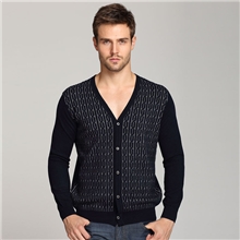 2013秋季新款纯羊毛衫男士开衫休闲针织衫100%羊毛潮可订货