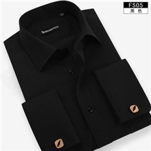 2013新款秋季男长袖职业衬衫批发男士法式袖扣欧美风袖钉大码特价
