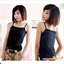 纯色一字领夏装韩版蕾丝吊带打底女背心纯色百搭打底衫女装批发