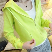 秋装新款清丽大帽檐休闲百搭秋季单品糖果色多色卫衣外套259