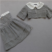 欧美高端品质女装外贸原单尾货批发代理毛织新款气质两件套连衣裙