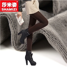 莎米姿1061厂家批发韩国新款秋冬季加厚不倒绒考拉绒打底裤
