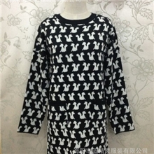 现货DAZZLE/地素/黛若2013秋冬新款女针织毛衫连衣裙233E606