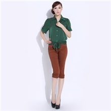 汝兄服饰女牛仔裤批发经销气质时尚显瘦修身弹力七分直筒裤