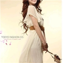 2013新款夏装9023日韩女装爆款蕾丝花边复古雪纺连衣裙子配皮带