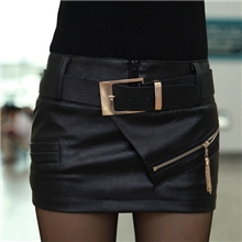 供应秋冬新款性感拉链女靴裤皮短裤子热裤短皮裤皮裙裤