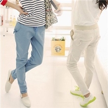 2013新款春秋装纯棉韩版休闲裤修身小脚裤哈伦裤百搭女裤