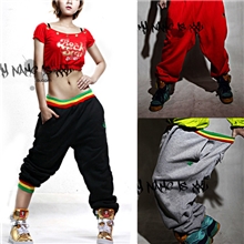 1020款街舞大赛指定情侣裤嘻哈棉质运动长裤夏季薄款