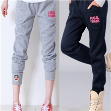 2013秋装爆版女式宽松女士显瘦运动裤休闲小脚抓绒裤女士哈伦裤