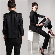 OL秋冬新款职业装女装时尚套装女士修身韩版正装女工作服西装