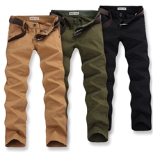 新款四季装男装男士全棉修身休闲裤男长裤批发价厂家直销代理发货