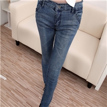 新款韩国牛仔裤批发铅笔裤女式牛仔女长裤修身小脚裤女jx801