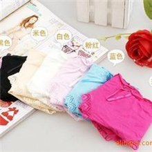 厂家直销！蕾丝花边竹纤维内裤蝴蝶结三角裤内裤批发7157