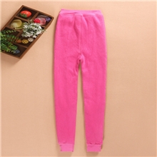 厂家直销帅鹿冬装保暖裤加厚复合热能裤玫红中童棉裤弹力棉裤